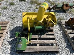 John Deere Snow Blower & Front PTO For Lawn Tractor 