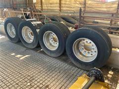 Michelin Mounted Super Single Tire Set 