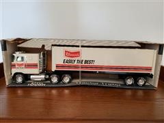 Nylint Cabover Toy Truck & Trailer 