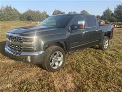 2017 Chevrolet Silverado 1500 LTZ 4x4 Crew Cab Pickup 