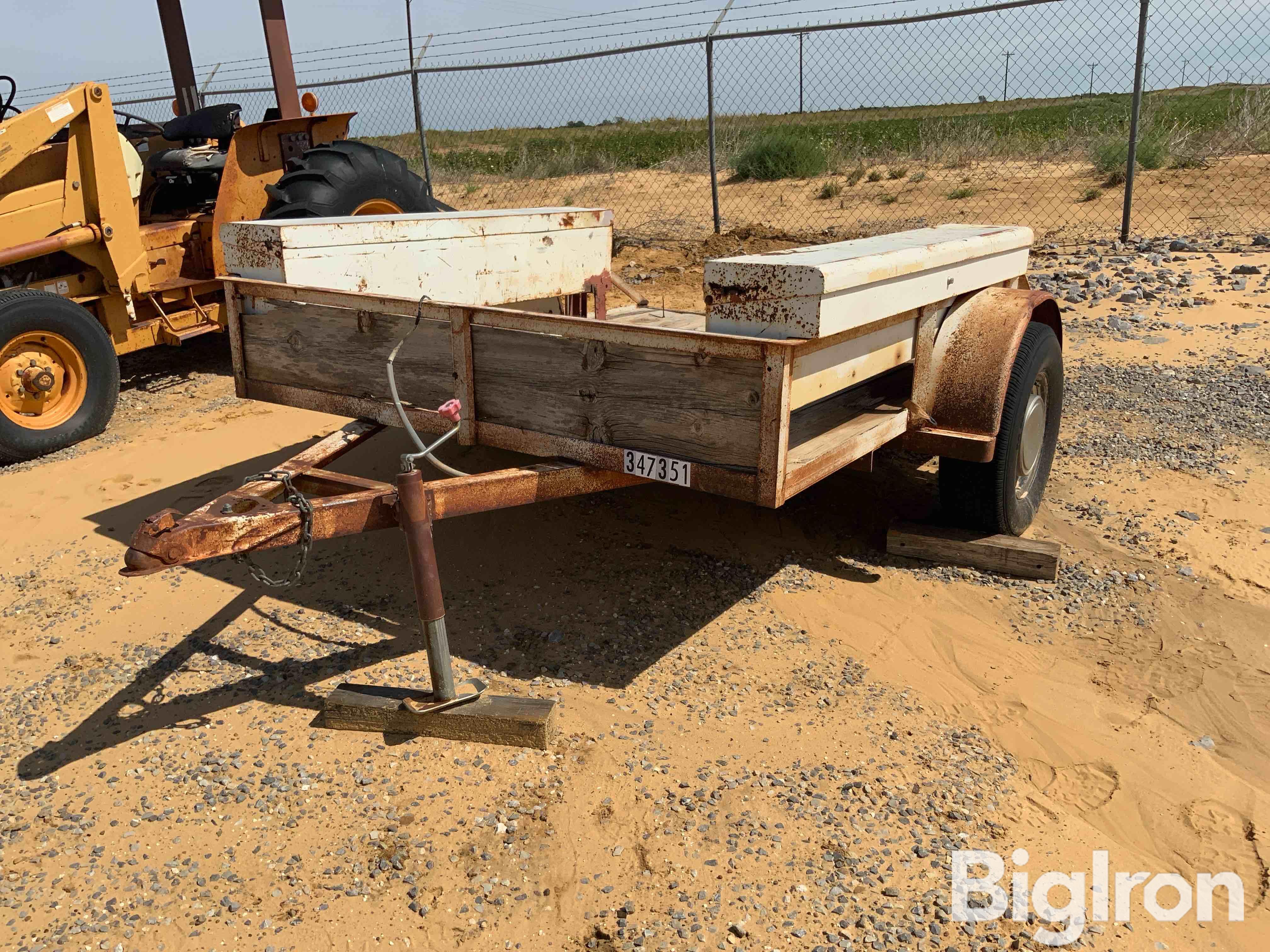 Shop Built S/A Utility Trailer 