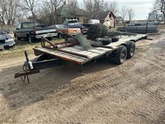 Trailer W/Fence Materials 