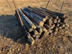 Creosote Fence Posts 