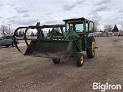 1964 John Deere 3020 2WD Tractor W/Grapple Loader 