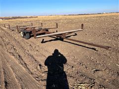 Tandem Axle Irrigation Pipe Trailer 