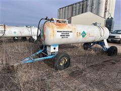 1000-Gallon Anhydrous Ammonia Tank 