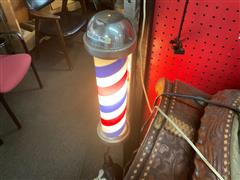 Lighted Barber Pole 