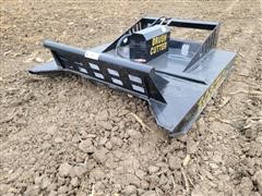 2020 Mower King SSRC72 Rotary Brush Cutter Skid Steer Attachment 