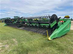 2023 John Deere HD40R 40' Hinged Draper Head 