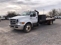 2015 Ford F650XLT S/A Rollback Truck 