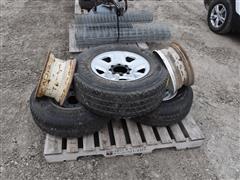 Pallet Of Tires And Rims 