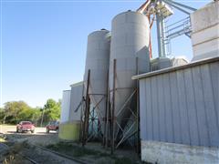 Galvanized Grain Bins 