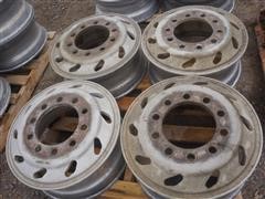 Slotted Aluminum Budd 22.5x10 Rims 