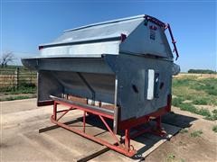 4-Ton Galvanized Livestock Self-Feeder 