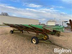 John Deere 644 8R38” Corn Head w/ Trailer 