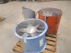 Grain Bin Aeration Fans 