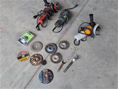 Milwaukee/Makita/Chicago Electric Grinders 