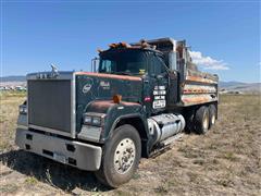 1989 Mack RW612 T/A Dump Truck 