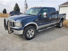 2006 Ford F350 Super Duty Lariat 4x4 Crew Cab Pickup 