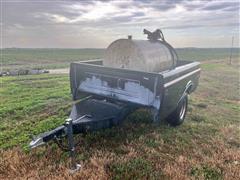 S/A Pickup Box Trailer W/Fuel Tank 