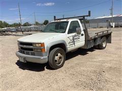 1998 Chevrolet 3500 HD 2WD Flatbed Pickup 