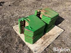 John Deere Front Suitcase Weights 