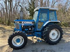 1987 Ford 7710 MFWD Tractor 