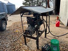 Ford 200 Stationary Power Unit On Stand W/Cover 