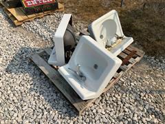 Cast Iron Antique Sinks 