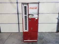 1960-61 Cavalier CS-96 Coke Bottle Vending Machine 