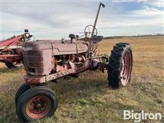 1950 International Farmall H 2WD Tractor W/ Sickle Mower 