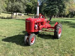 1941 International B 2WD Tractor 