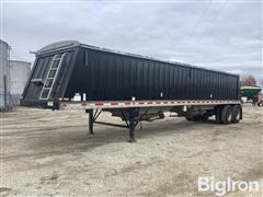 2012 Neville Hopper Bottom T/A Grain Trailer 