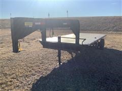 Shop Built T/A Gooseneck Flatbed Trailer *INCOMPLETE* 