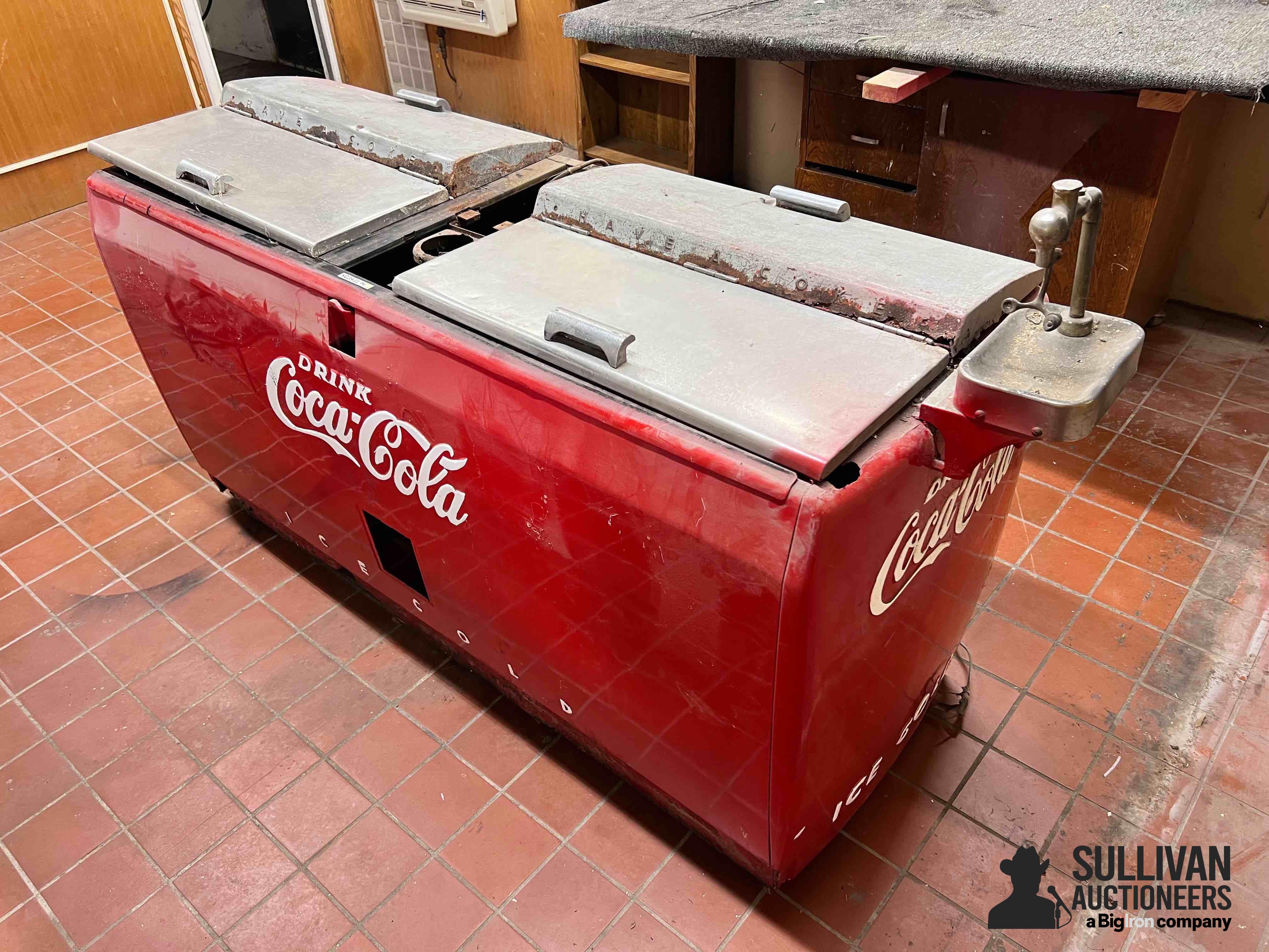 Coca-Cola Machine Cabinet 