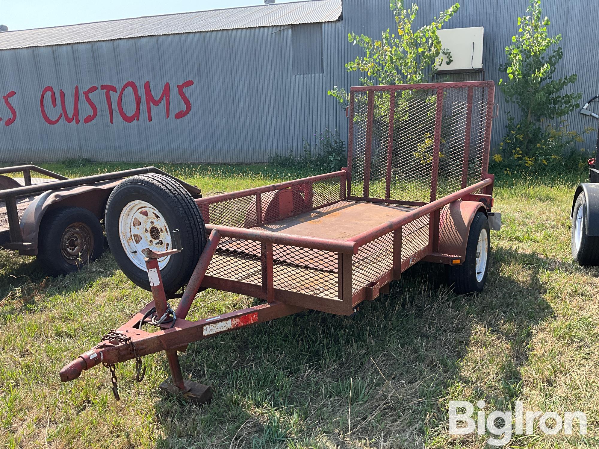 2002 Trail Master Utility Trailer 