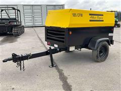 2014 Atlas-Copco APT185JD7 185 CFM Portable Air Compressor 