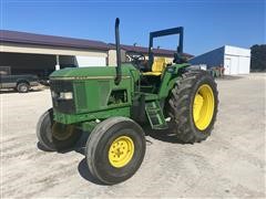 1993 John Deere 6400 2WD Utility Tractor 