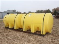 Ace Roto-Mold Poly Fertilizer Tanks On Skid 