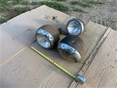 Antique Sealed Beam Headlights 