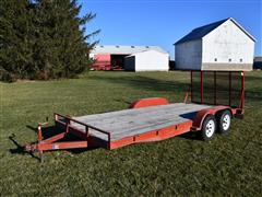 1999 Bilt-Rite T/A Flatbed Trailer 