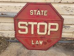Vintage Stop Sign 