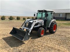 2020 Bobcat CT5555 MFWD Compact Utility Tractor W/Loader 