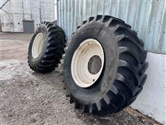 Goodyear 650/75R32 Traction Bar Tires 