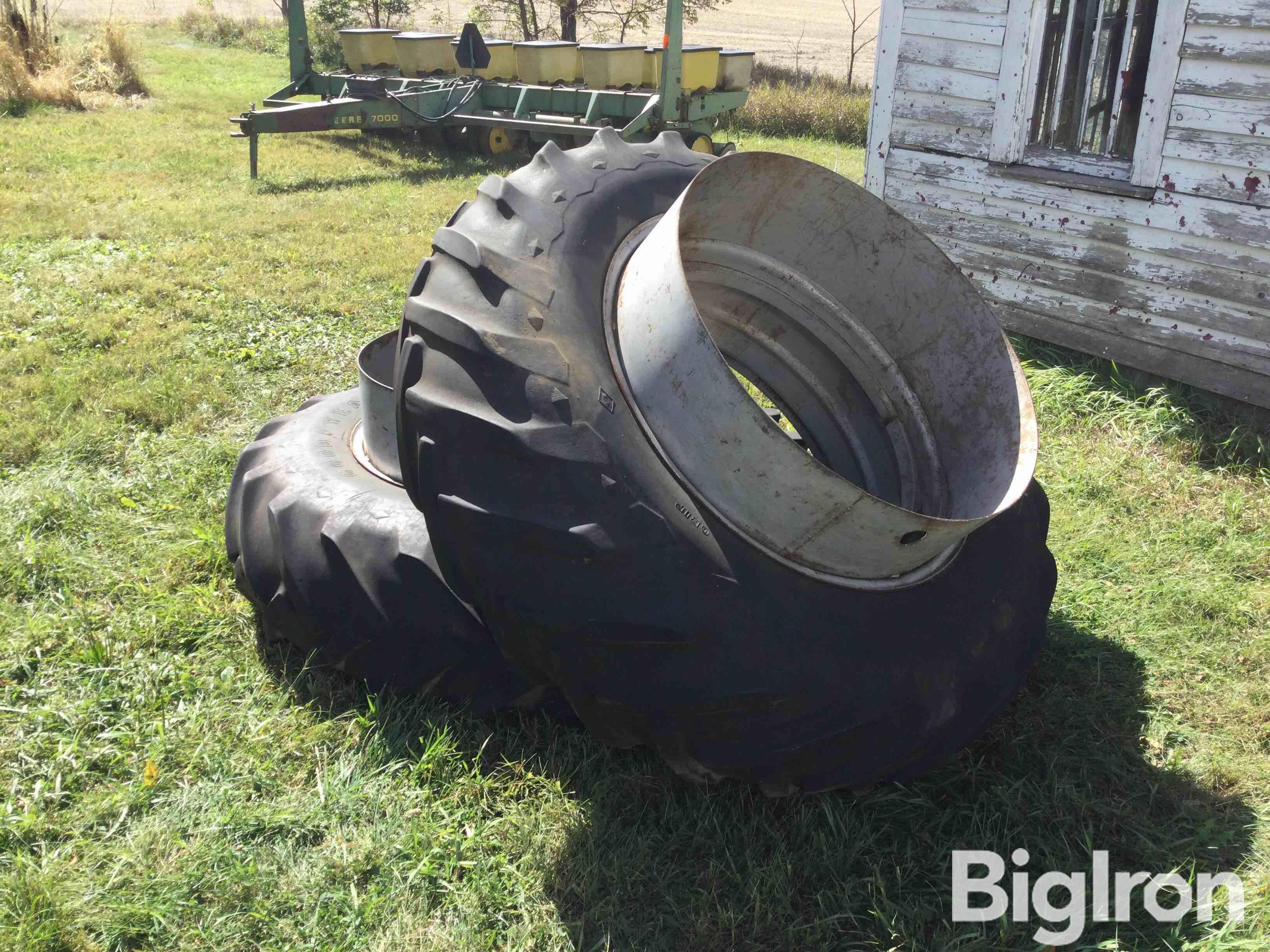 Goodyear 16.9-34 Mounted Duals 