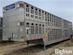 2003 Wilson PSDCL-402HP T/A Livestock Trailer 