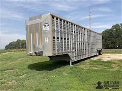 2007 Merritt Spread Axle Livestock Trailer 