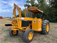 1991 John Deere 2755 2WD Tractor W/Tiger Boom Mower 