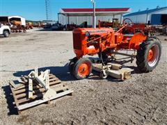 1943 Allis-Chalmers C 2WD Tractor W/Woods 9702 6' Belly Mower 