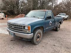 1991 Chevrolet Cheyenne 1500 4x4 Pickup 